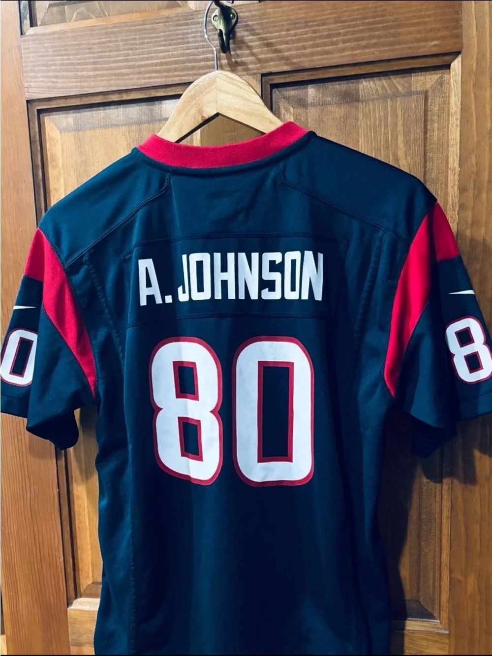 NIKE ON FIELD NFL ANDRE JOHNSON Houston Texans Jersey
